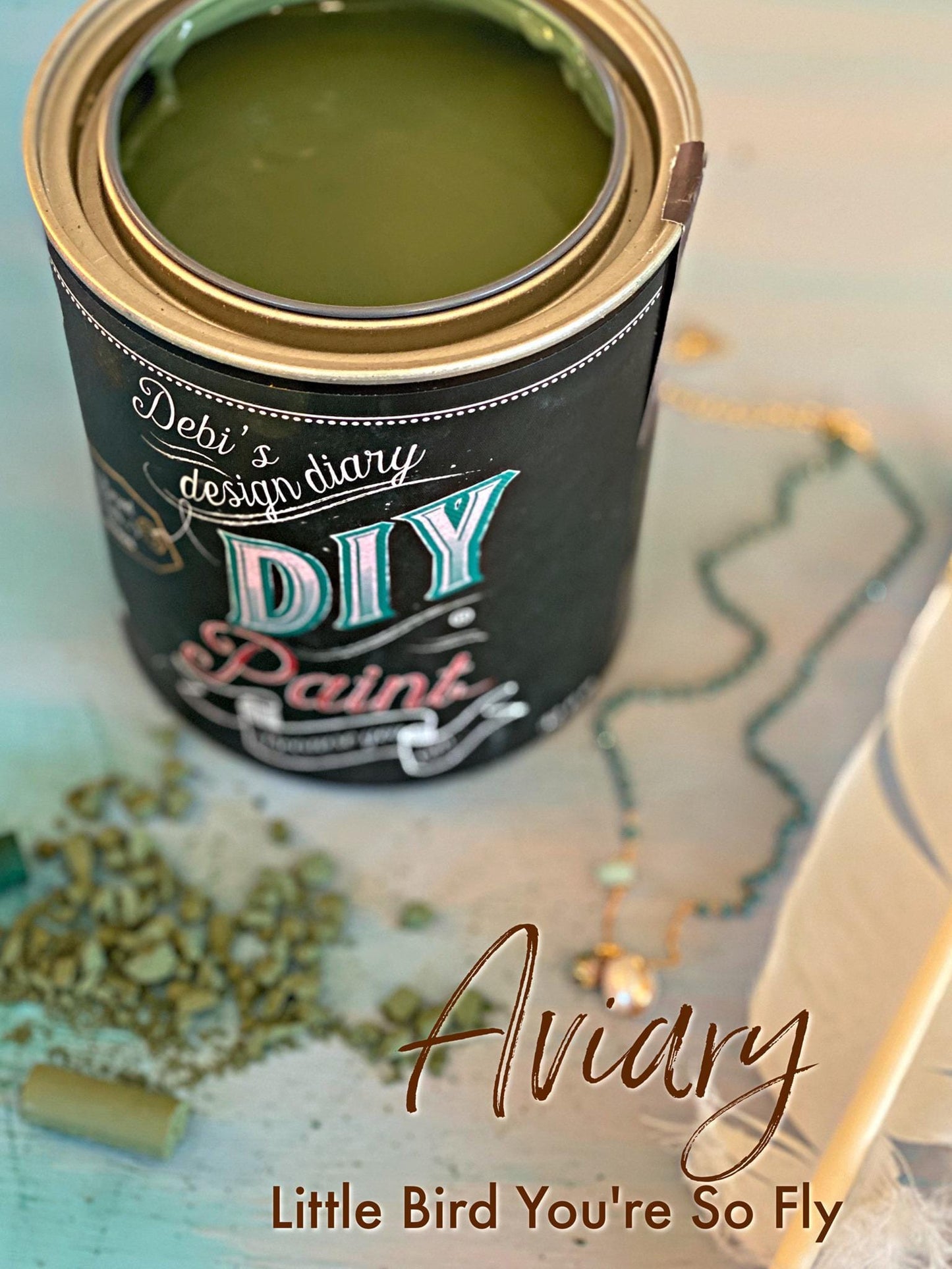 The Owl Box 8OZ Aviary DIY Paint