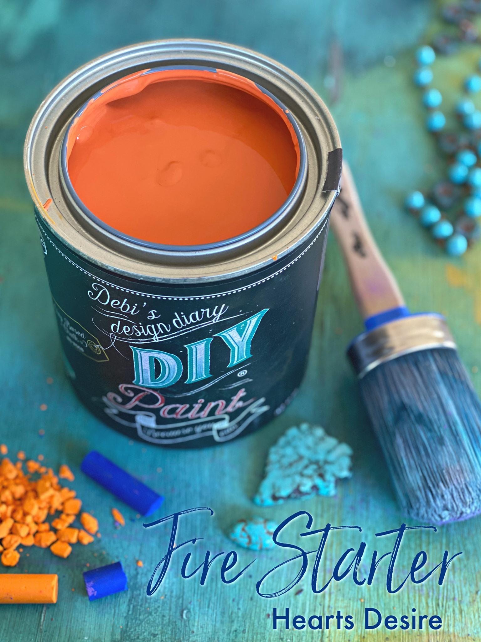 The Owl Box 8OZ Fire Starter DIY Paint