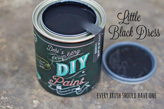 The Owl Box 8OZ Little Black Dress DIY Paint