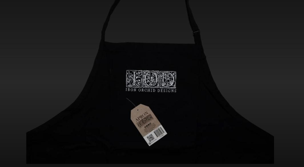 The Owl Box Apron IOD APRON BLACK